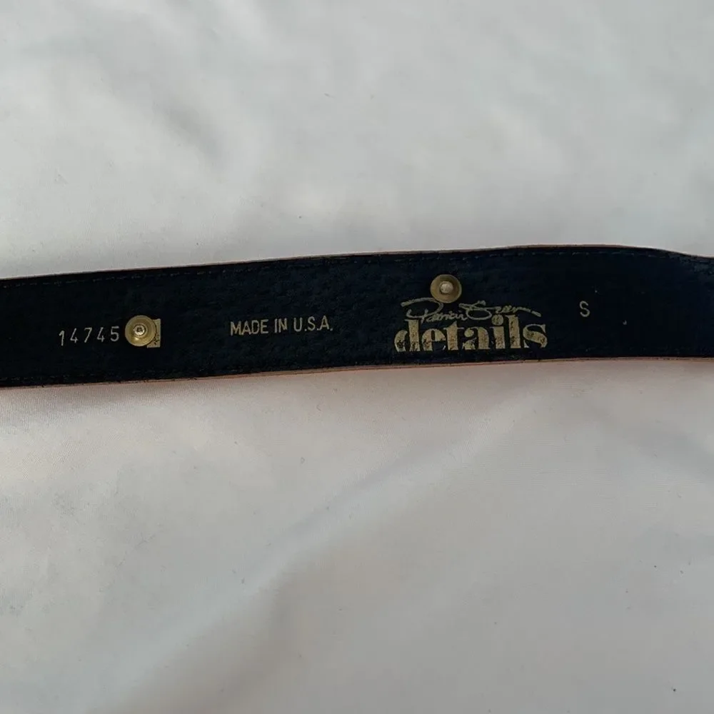 Patricia Green made in USA Belt